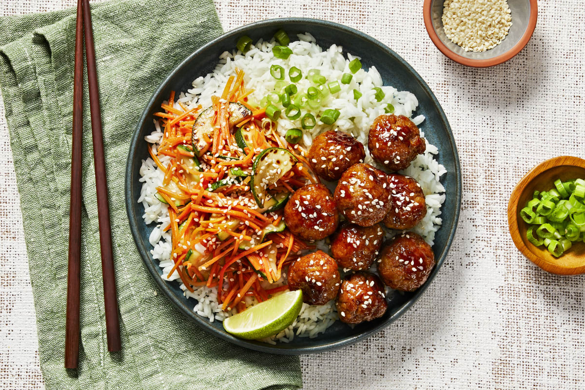 Pork Teriyaki Meatballs