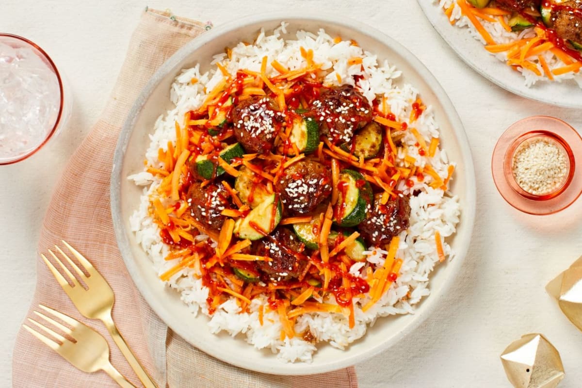 Pork Bulgogi Meatballs