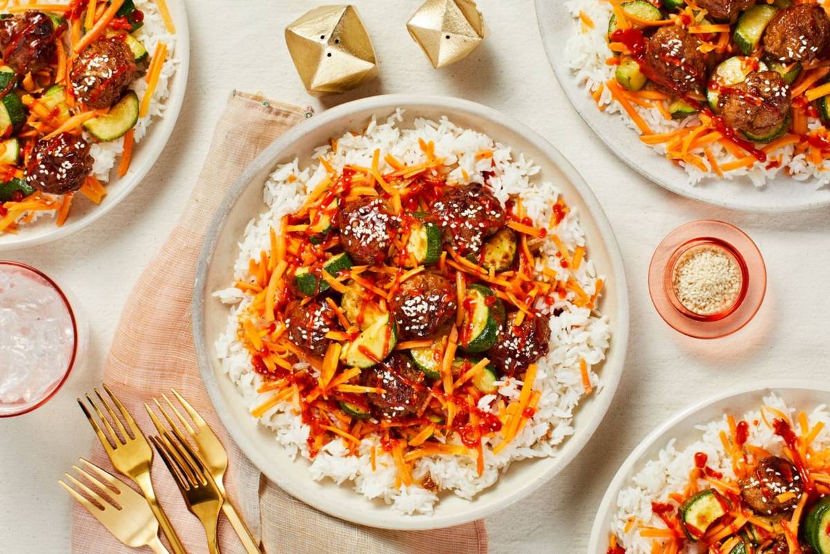 Pork Bulgogi Meatballs Recipe HelloFresh