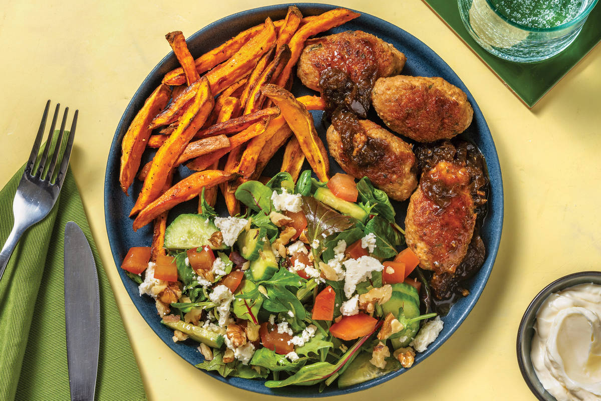 Pork & Caramelised Onion Rissoles