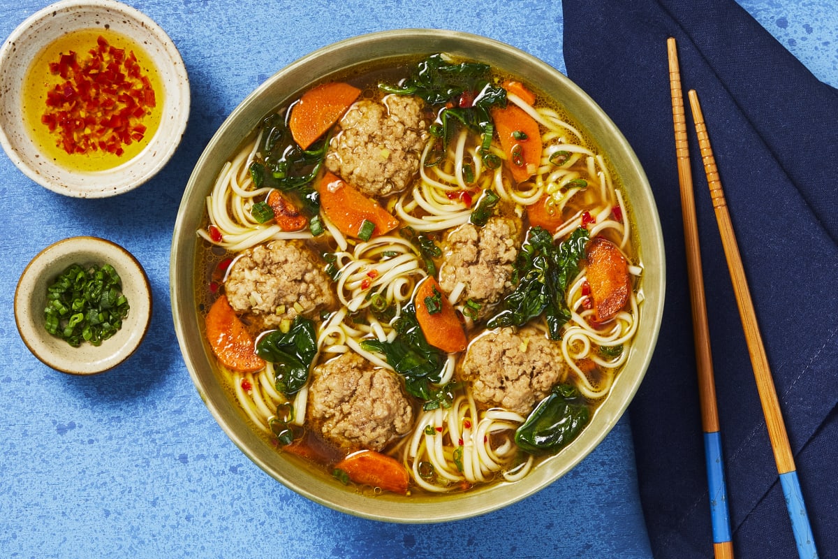 Pork Meatball Ramen