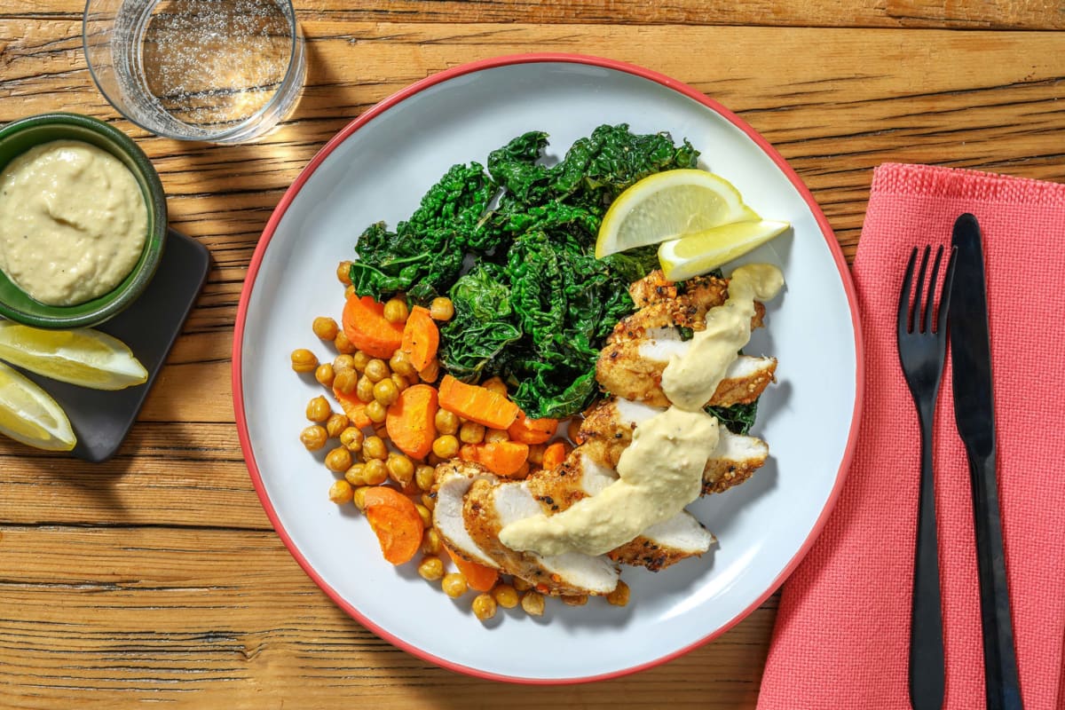 Sheet Pan Dukkah Chicken