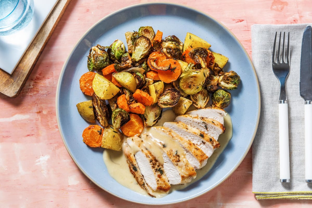 Sheet Pan Roast Chicken