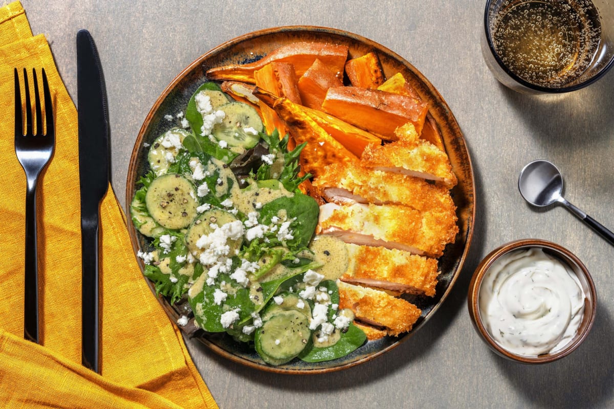 Poulet en croûte citronnée