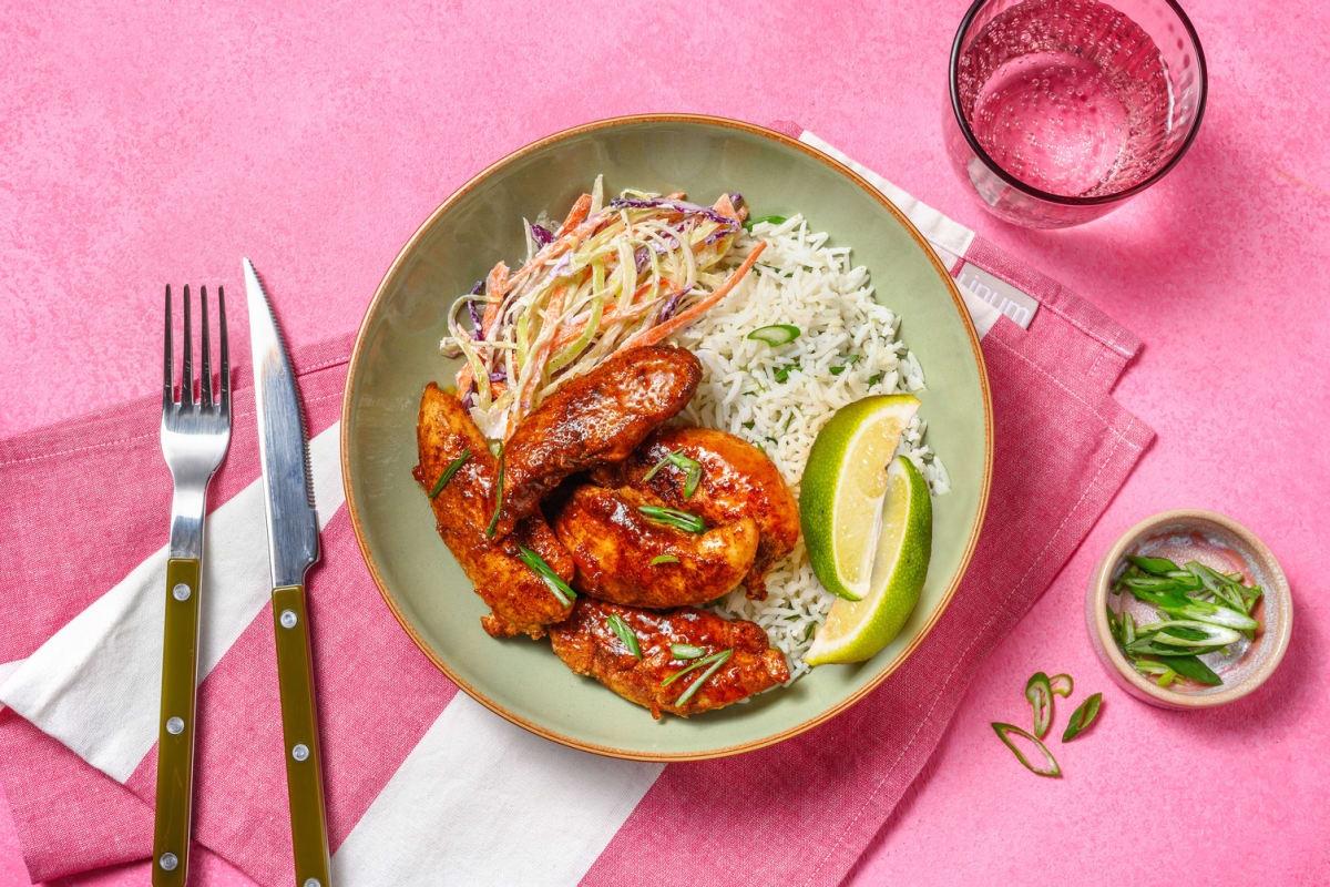 Mango-Glazed Caribbean-Style Chicken