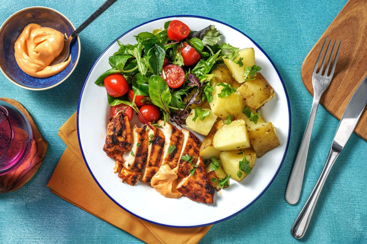 Poulet grillé à la portugaise