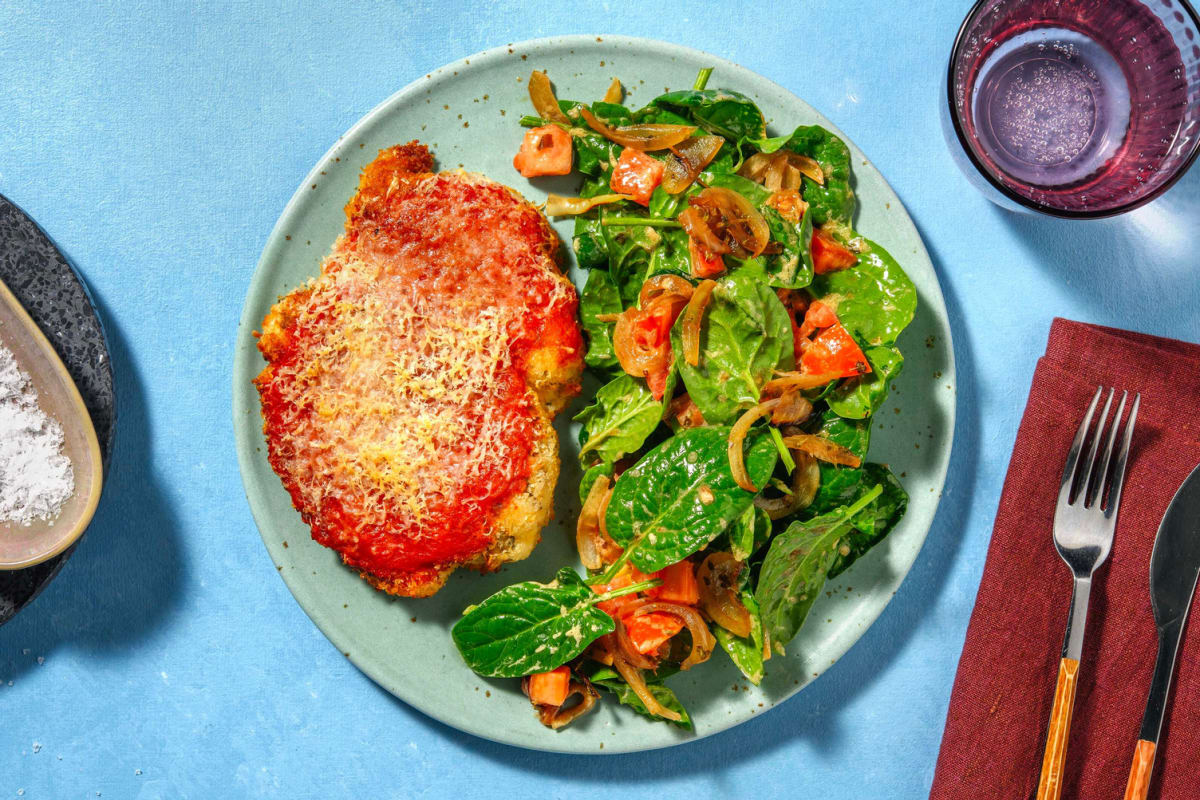 Crispy Chicken Parmigiana