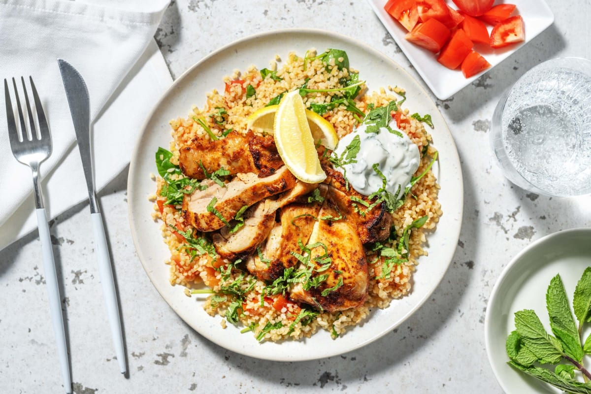 Poulet rôti au harissa