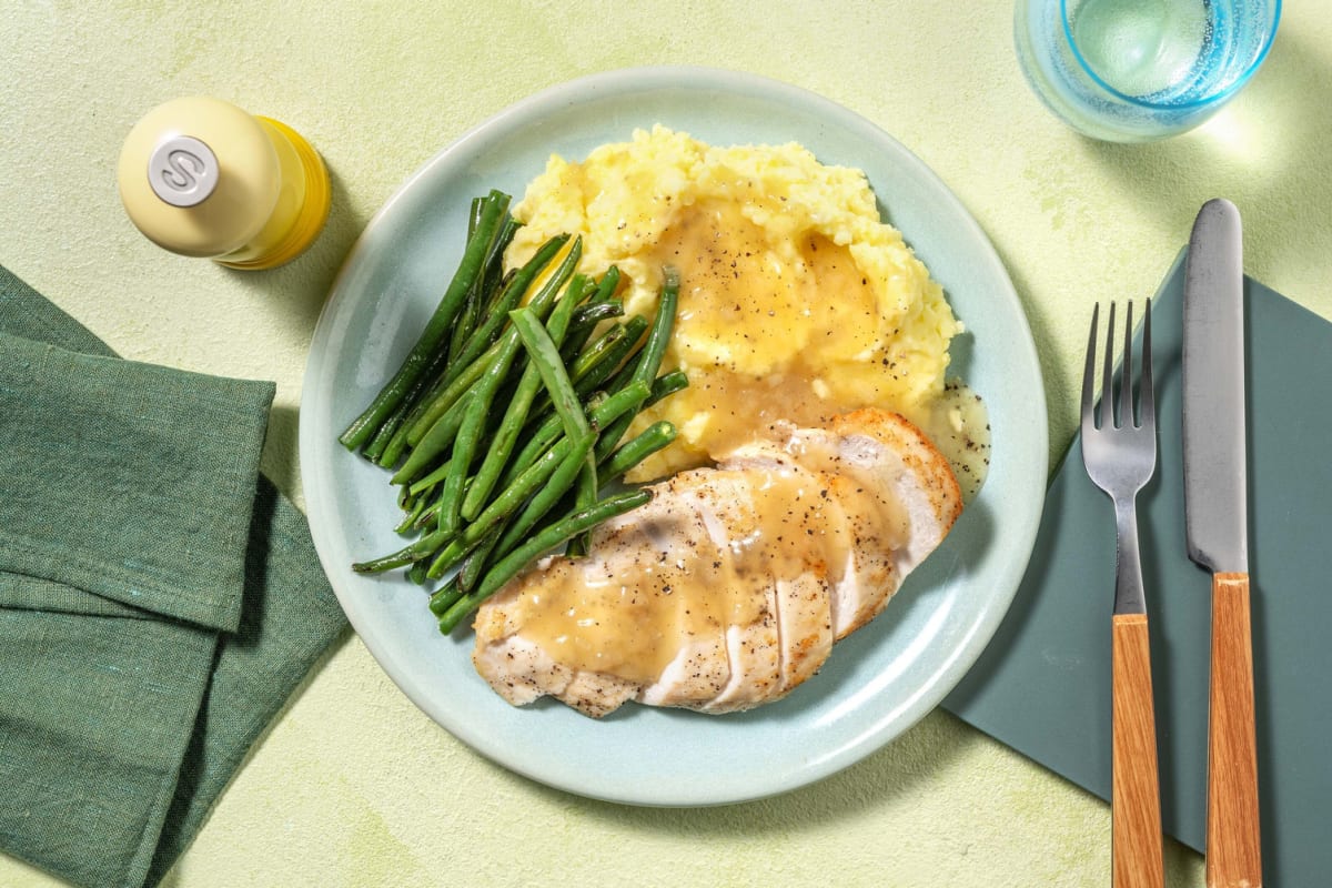 Poulet style champêtre