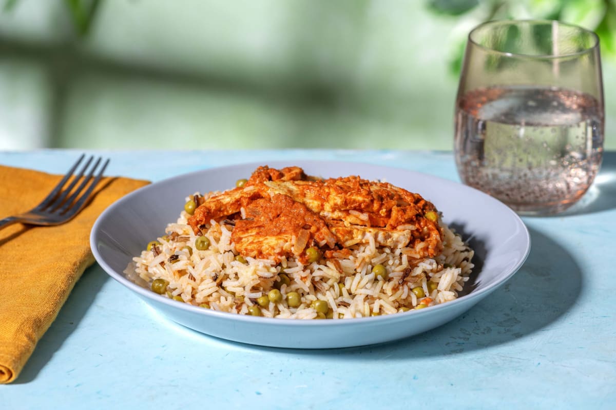 Poulet tikka masala