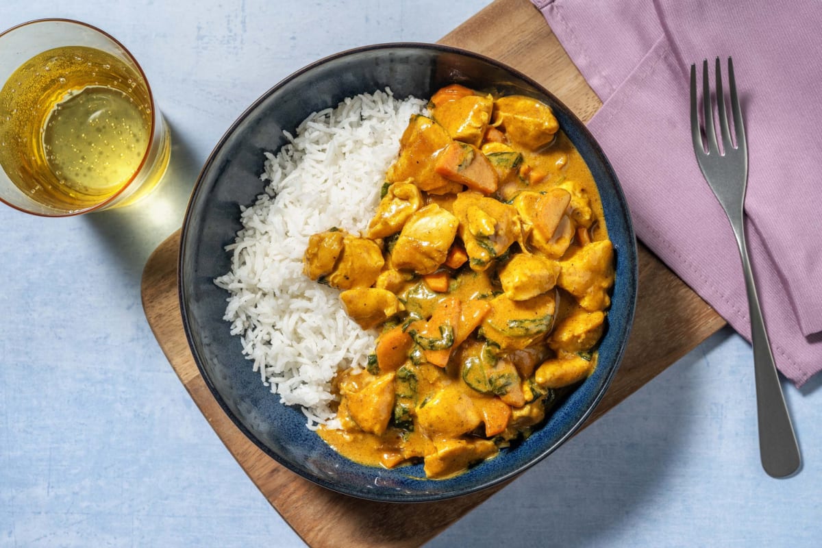 Hauts de cuisse de poulet tikka masala