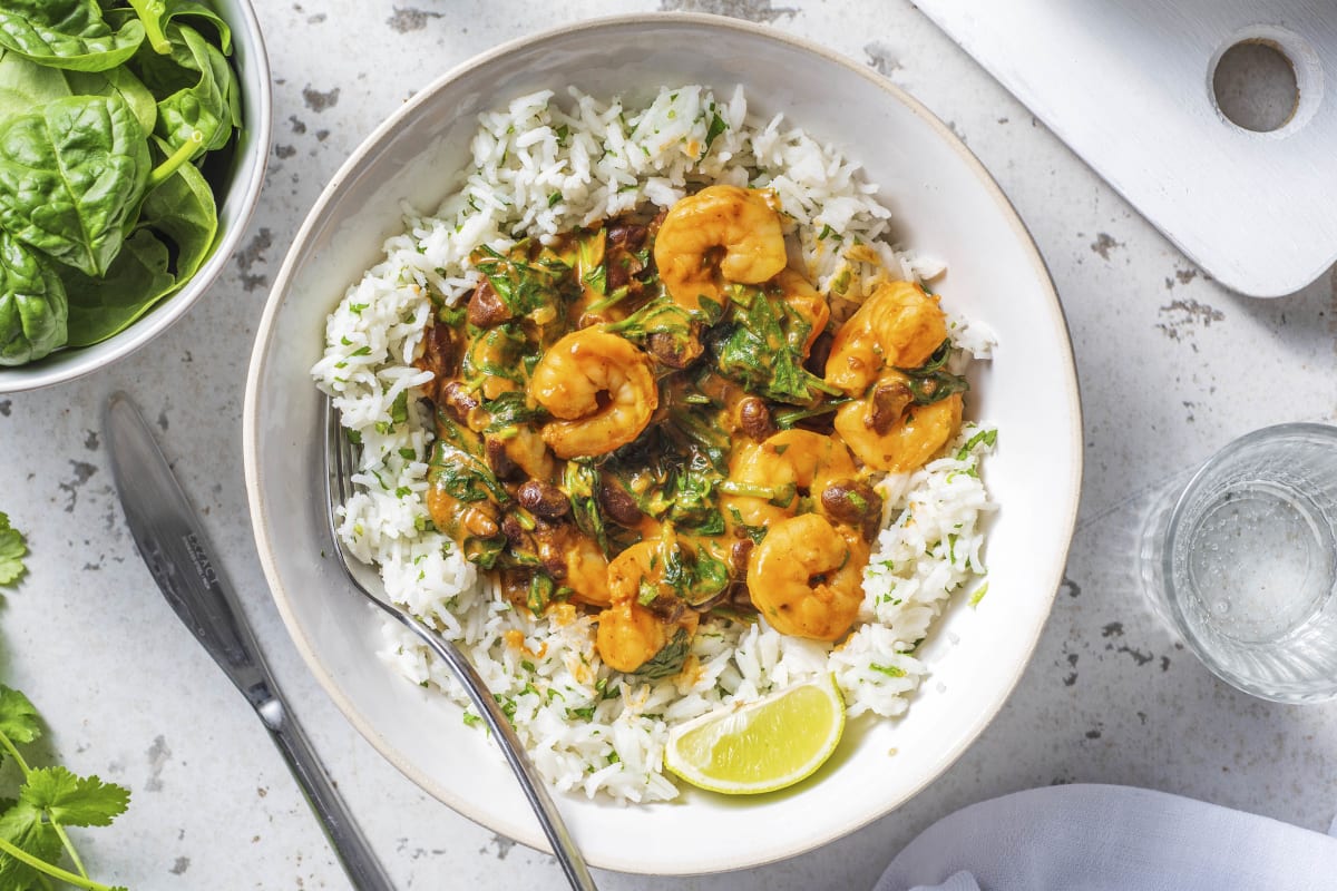 Pronto Prawn and Black Bean Caribbean-Style Curry