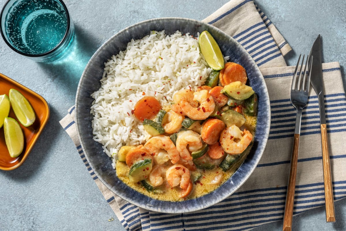 Prawn Green Thai Style Curry