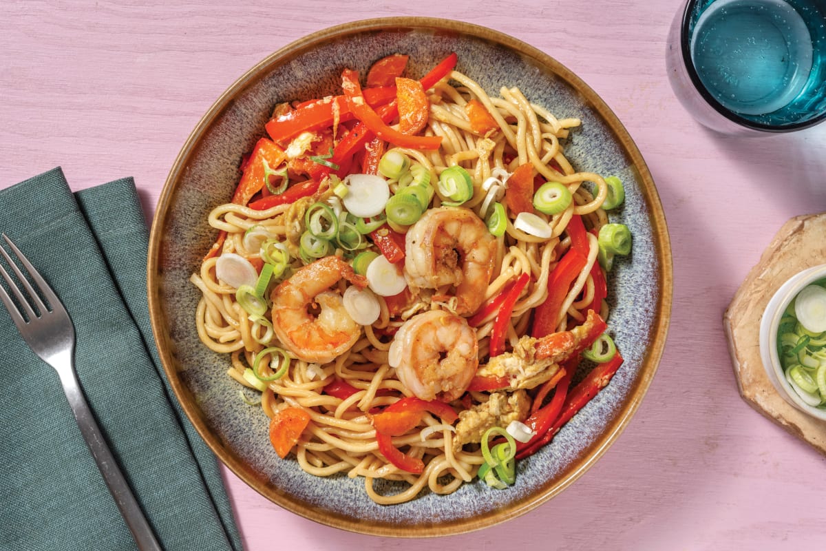 Prawn Singapore-Style Noodles