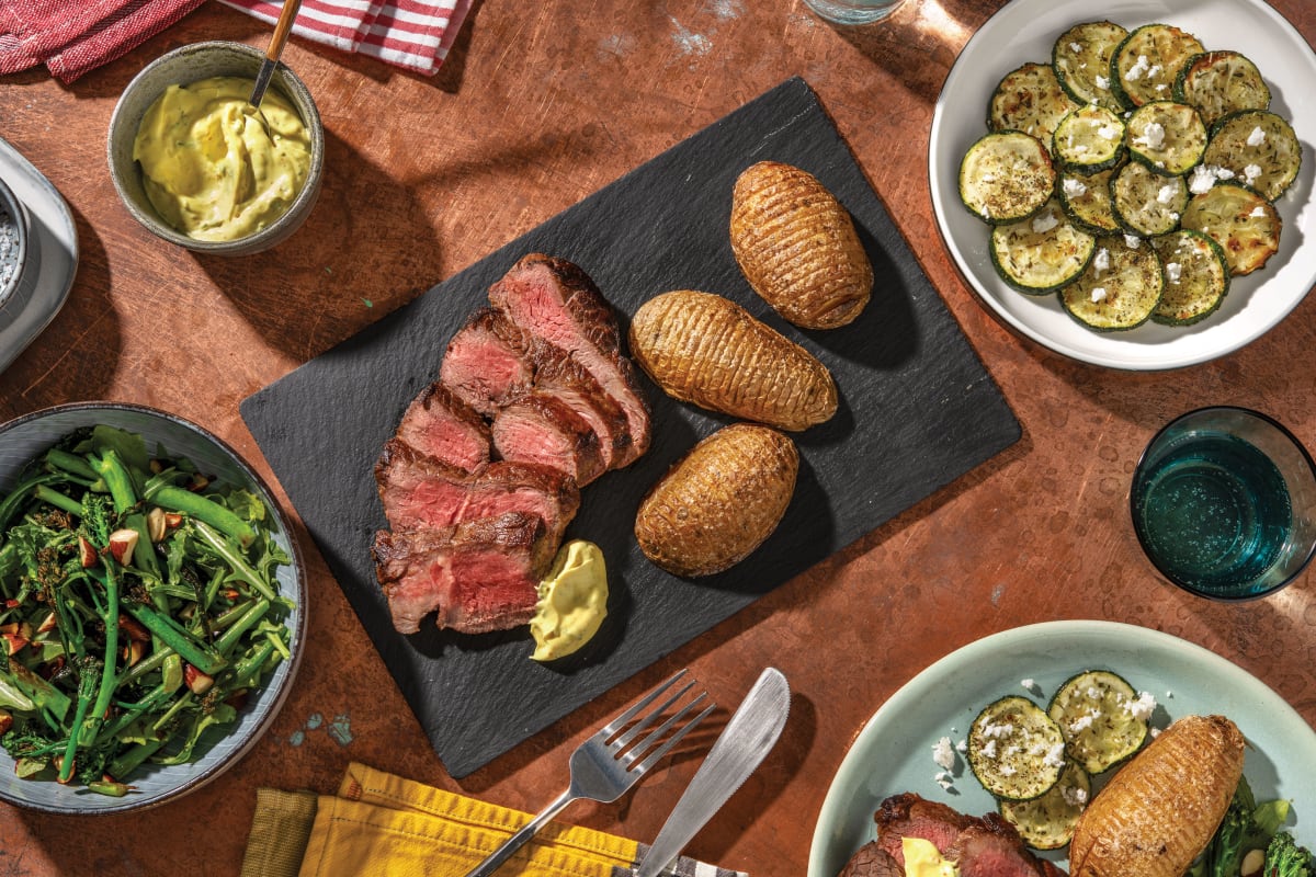 Premium Steak Fillet & Hasselback Potato Feast