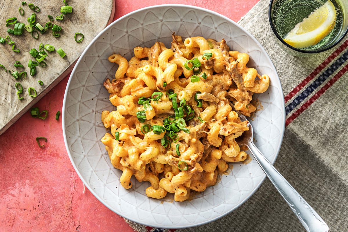 Pulled Pork Mac 'N' Cheese