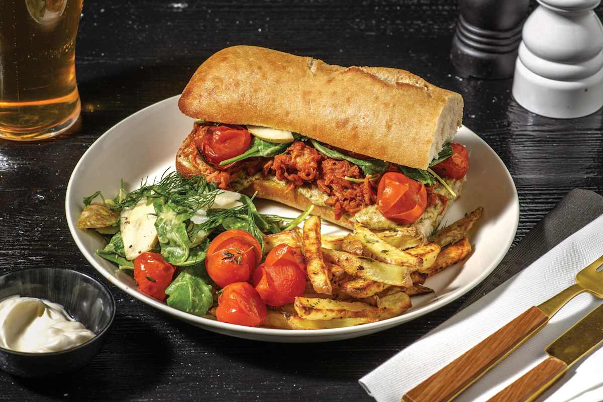 Pulled Pork & Roast Cherry Tomato Sub