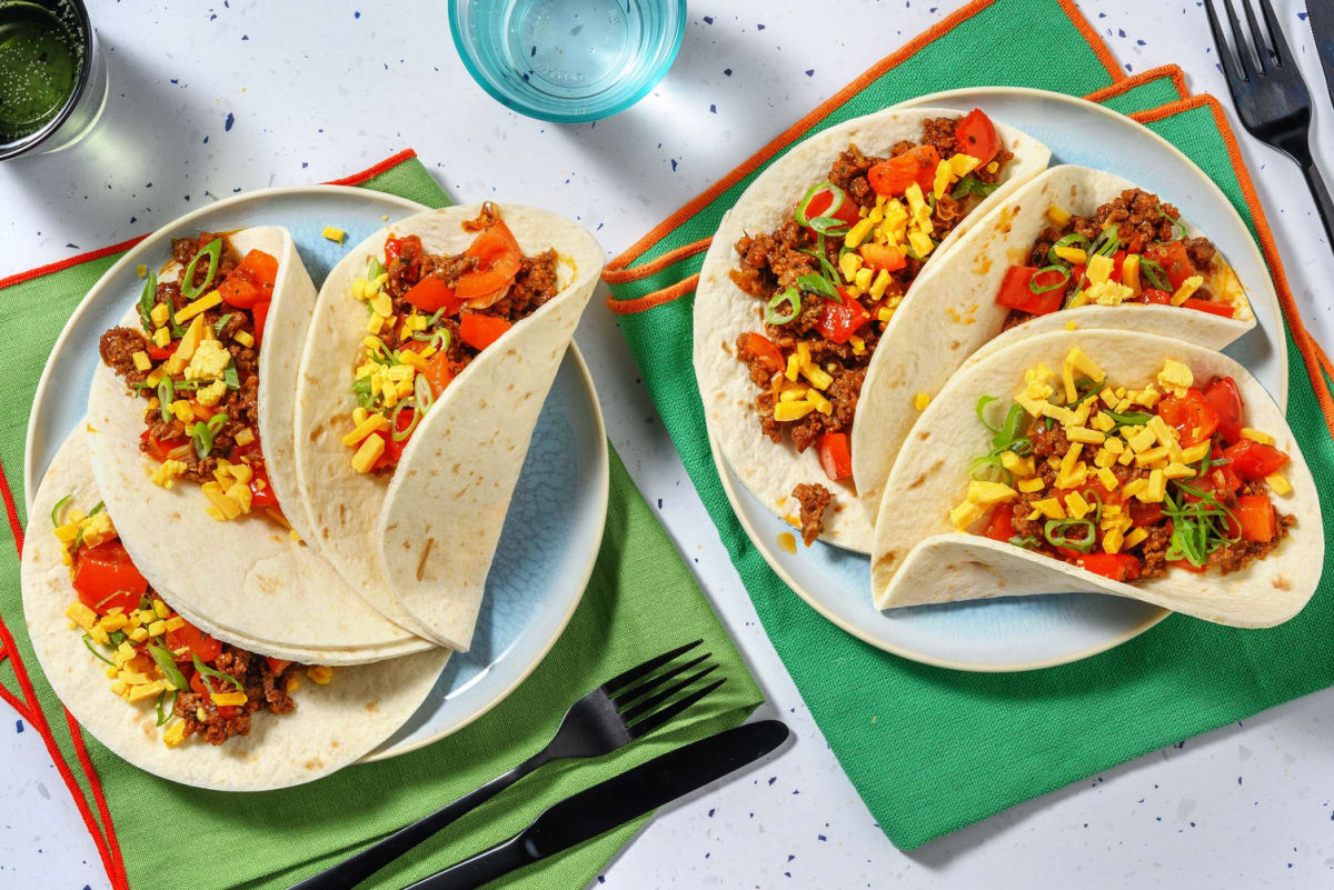 Quick Beef Taco Skillet