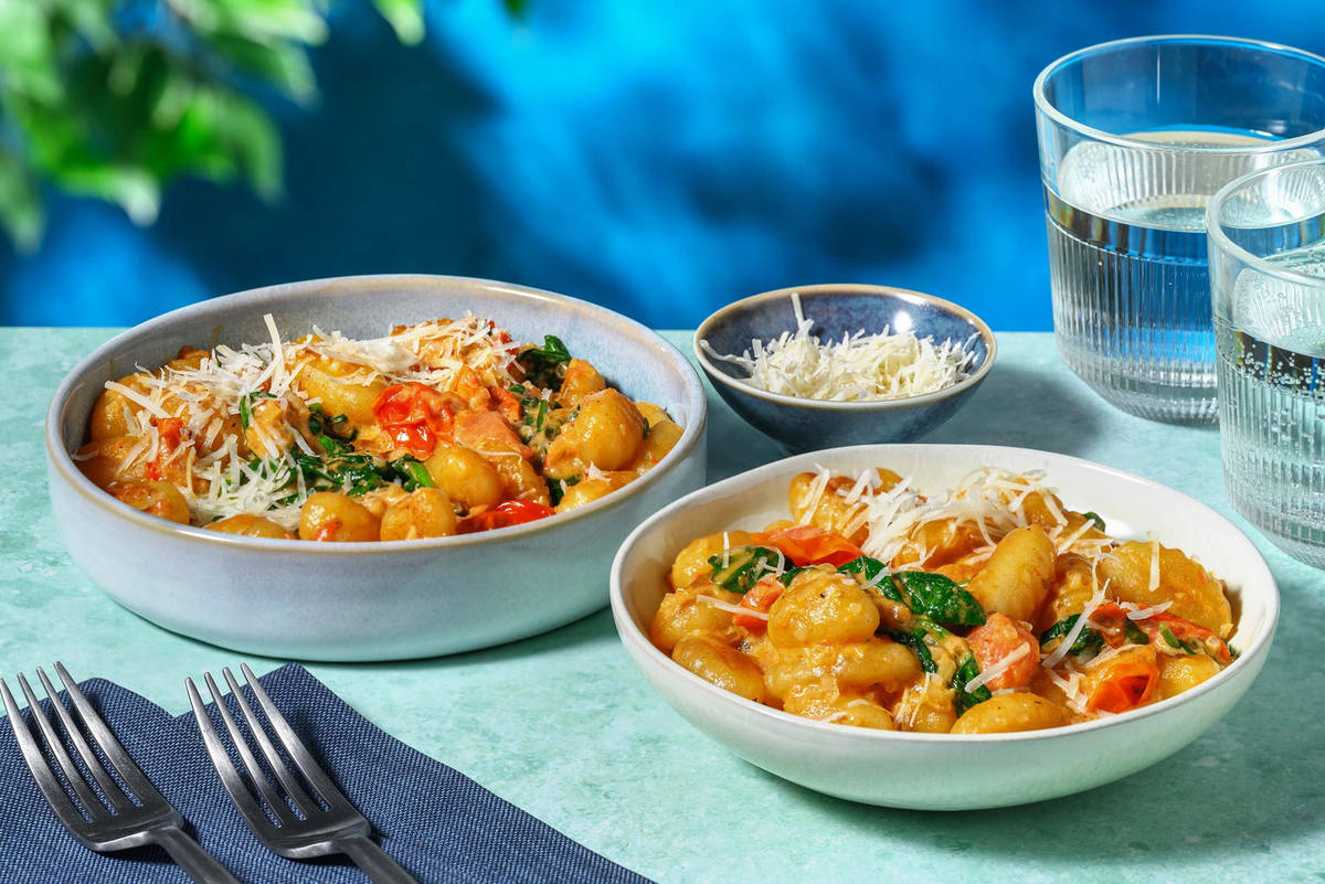 Quick Creamy TuscanInspired Gnocchi Recipe HelloFresh