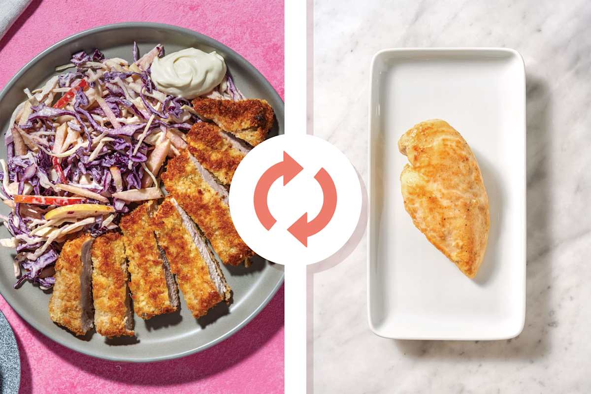 Parmesan Chicken Schnitzels