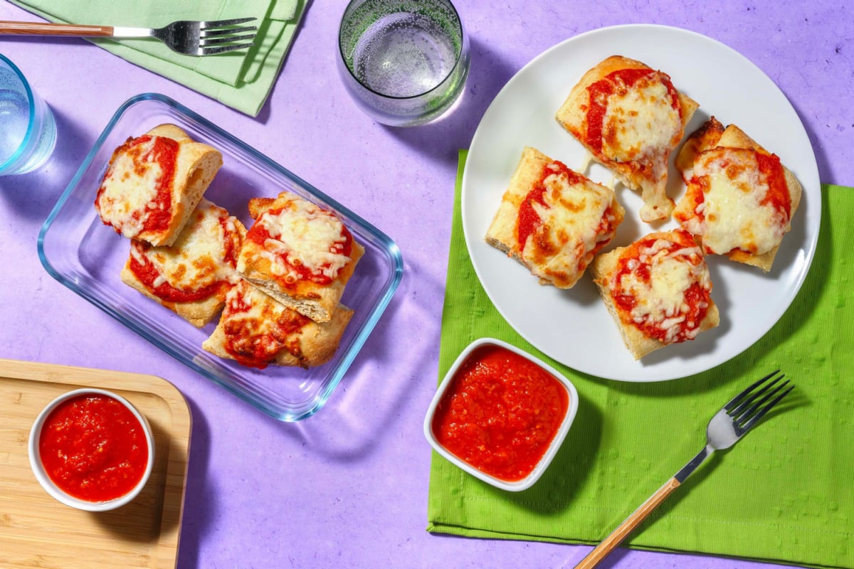 Quick Pull-Apart Pizza Bread