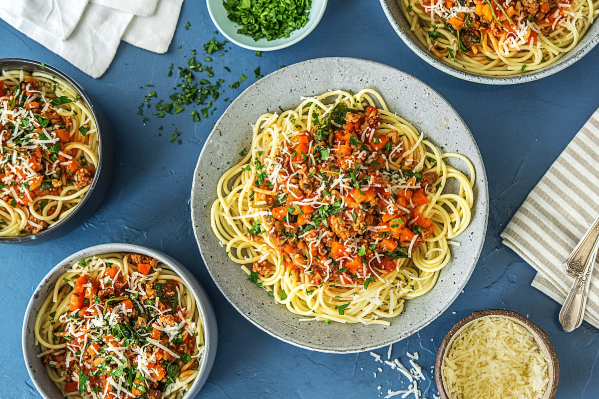 Quick Sausage Bolognese