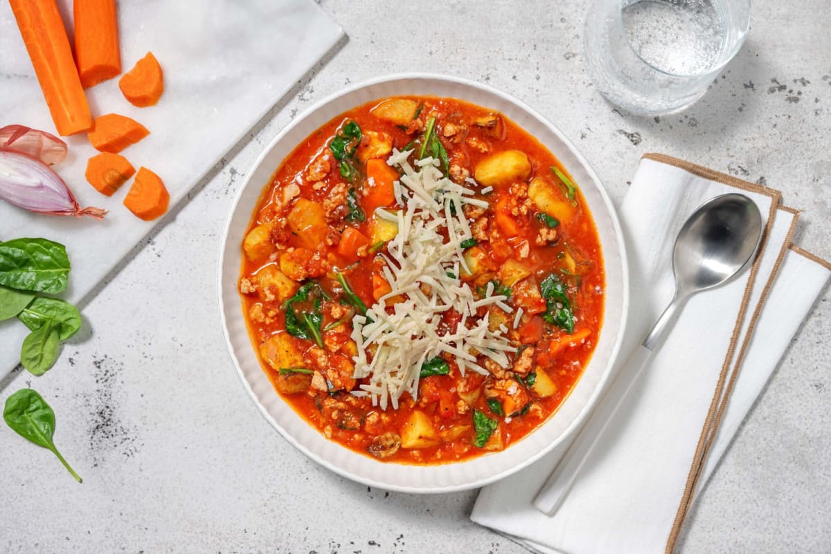 Smart and Hearty Tomato Beyond Meat® Stew