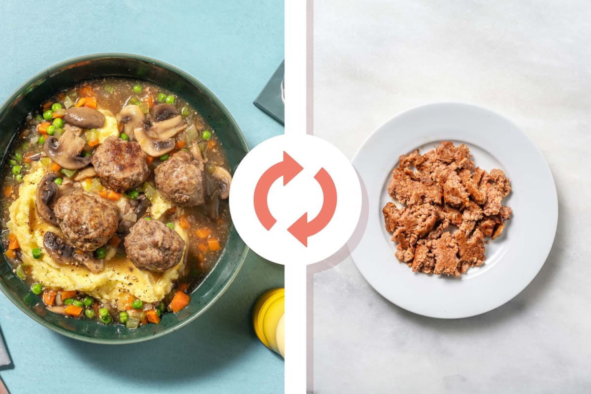 Ragoût de boulettes de Beyond Meat® et de champignons