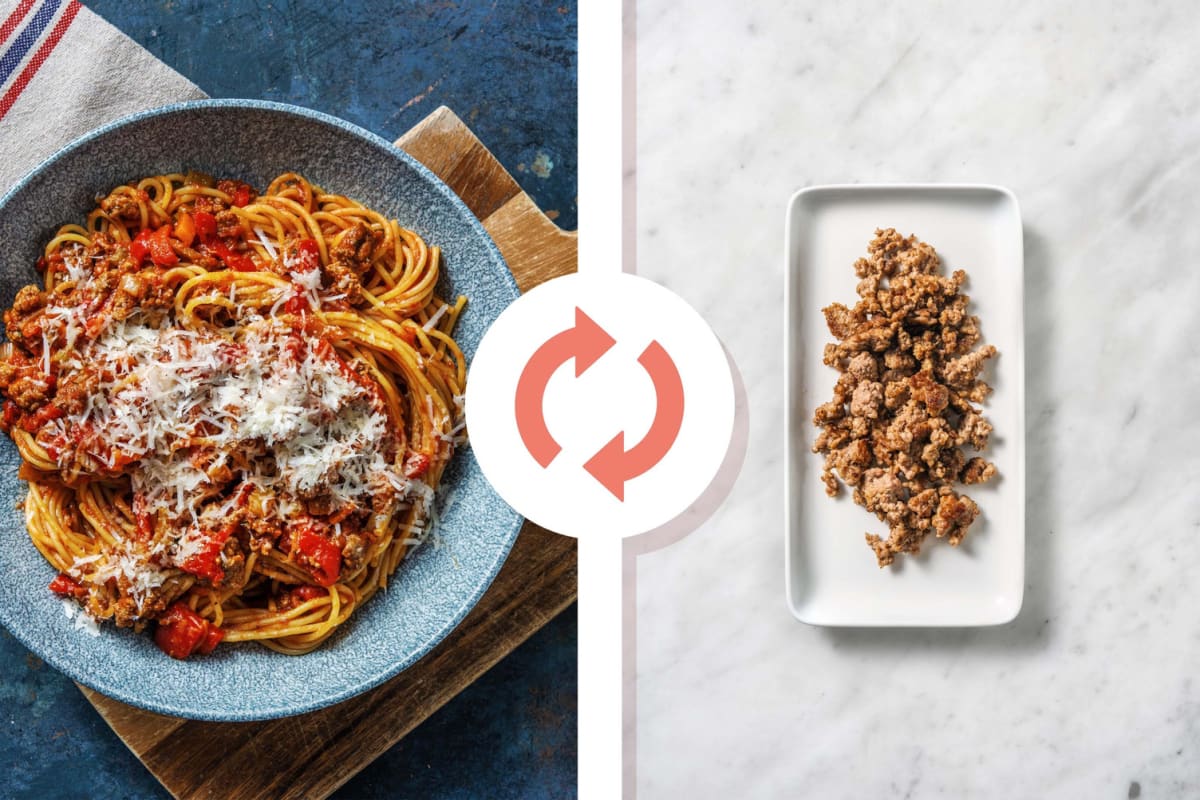 Turkey and Roasted Red Pepper Ragu