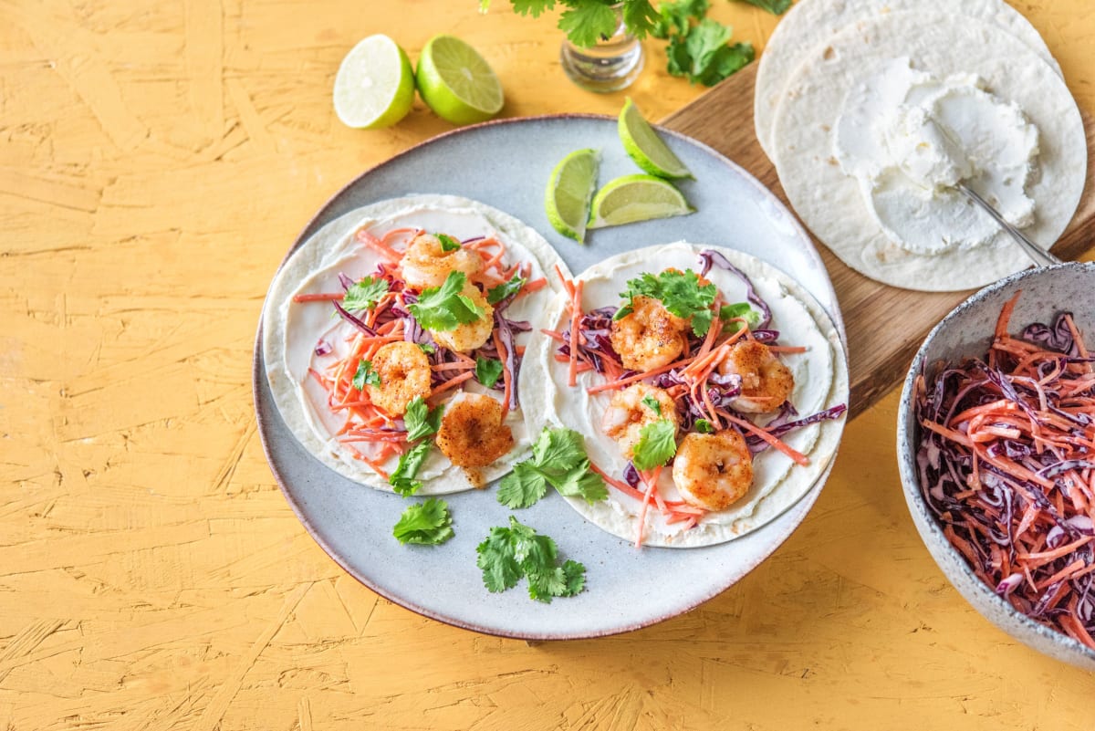 Rapid Crispy Shrimp Tacos