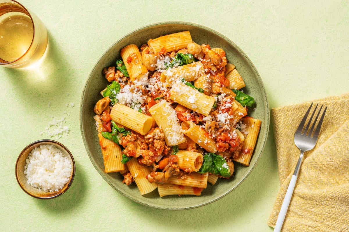 Turkey Cacciatore Rigatoni