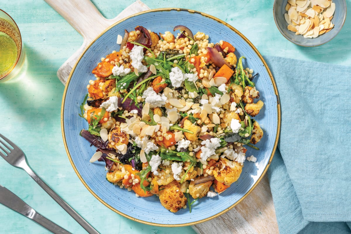 Roast Pumpkin & Goat Cheese Salad