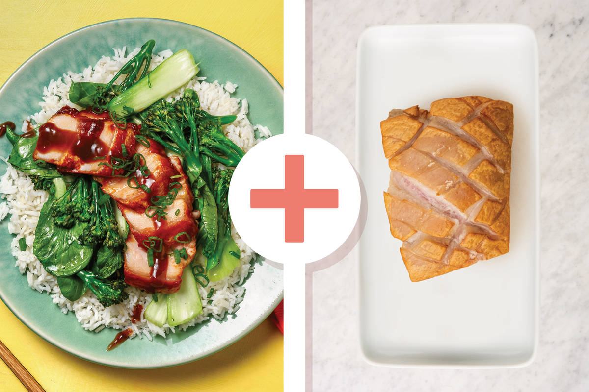 Roast Double Pork Belly & Creamy Slaw Recipe HelloFresh