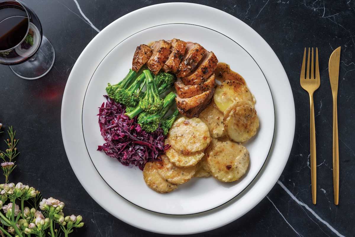 Roast Duck & Dauphinoise Potatoes