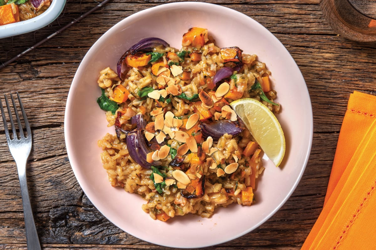 Bacon & Roast Pumpkin Risotto