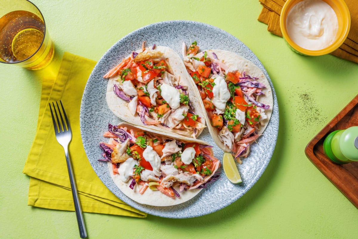 Roasted Barramundi Tacos