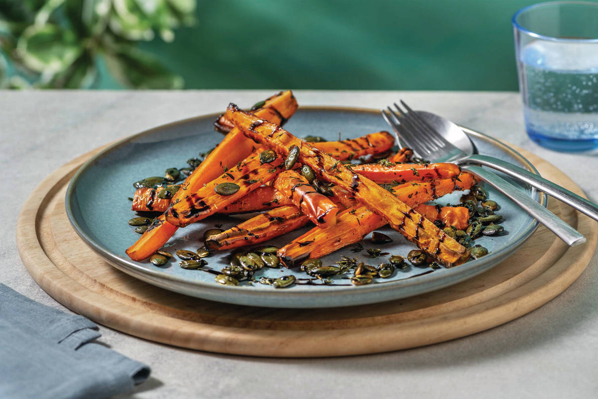 Roasted Herby Carrots Recipe HelloFresh