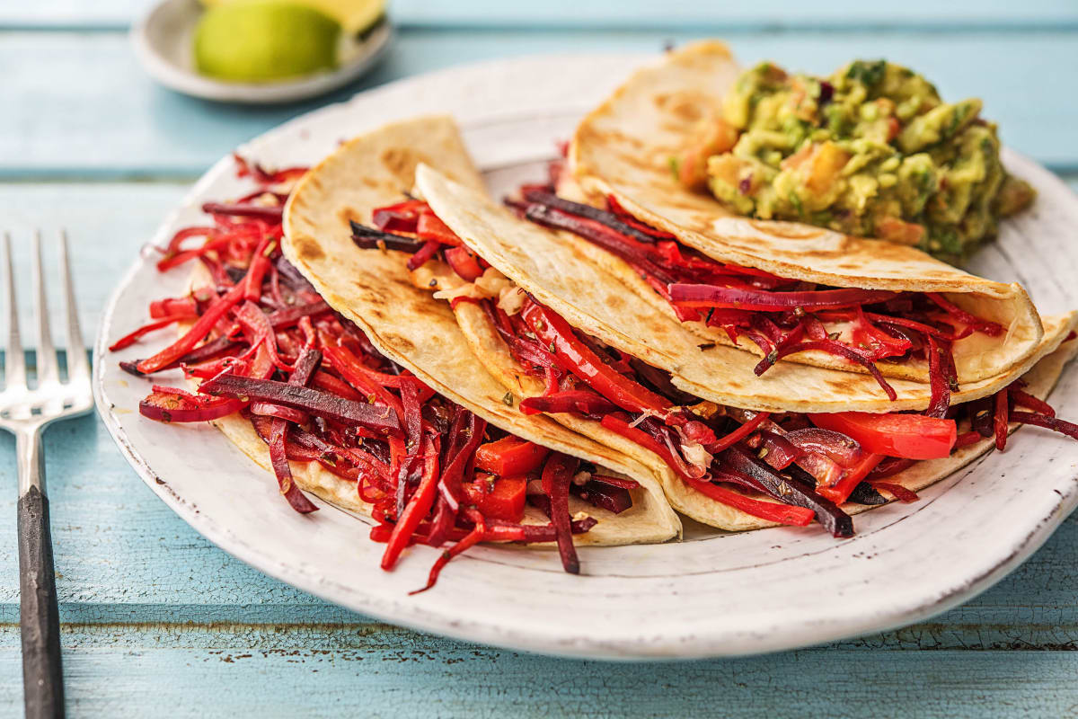 Roasted Vegetable Quesadillas