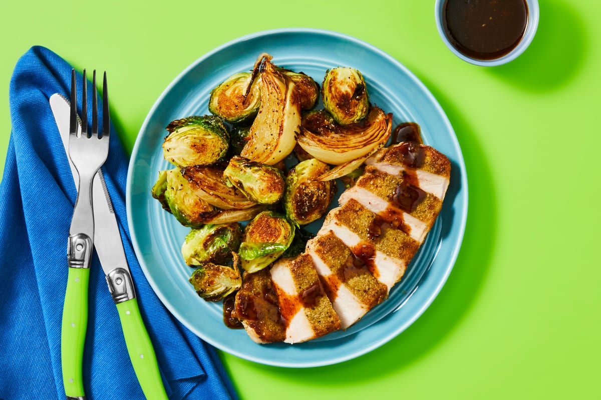 Rosemary Apricot Pork Chops