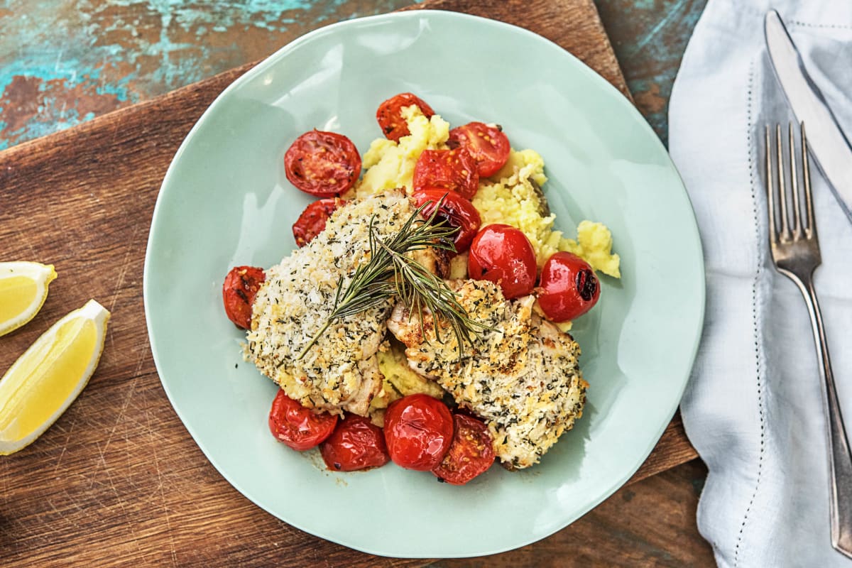 Rosemary-Crusted Chicken Thighs