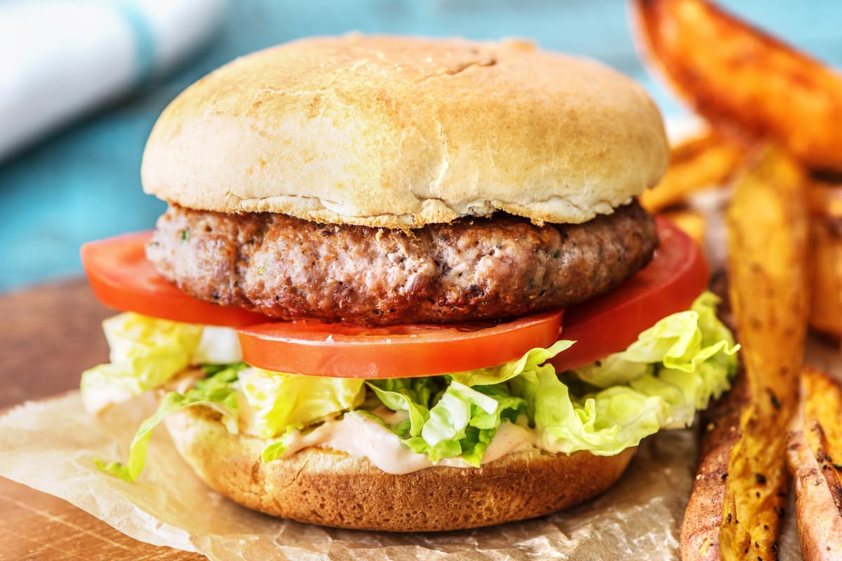 Rosemary Lamb Burgers