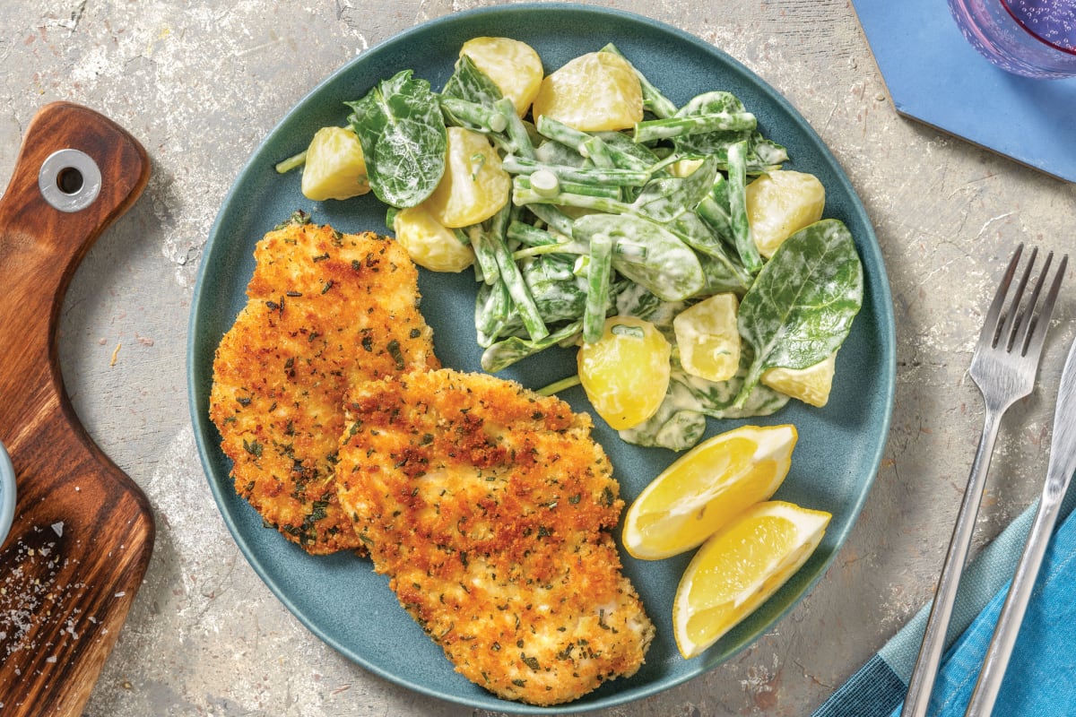 Sage & Rosemary Crusted Chicken