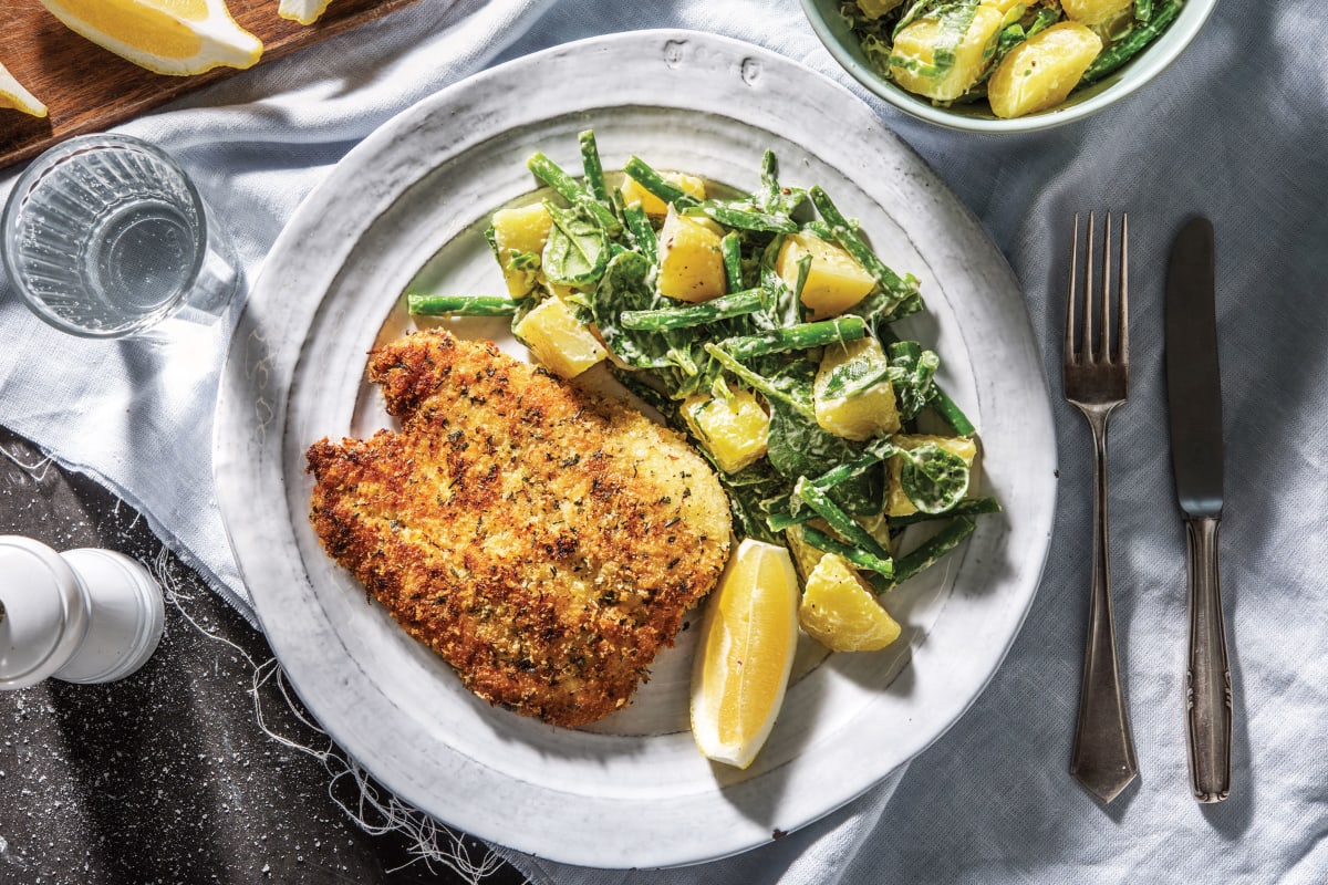 Sage & Rosemary Crusted Chicken