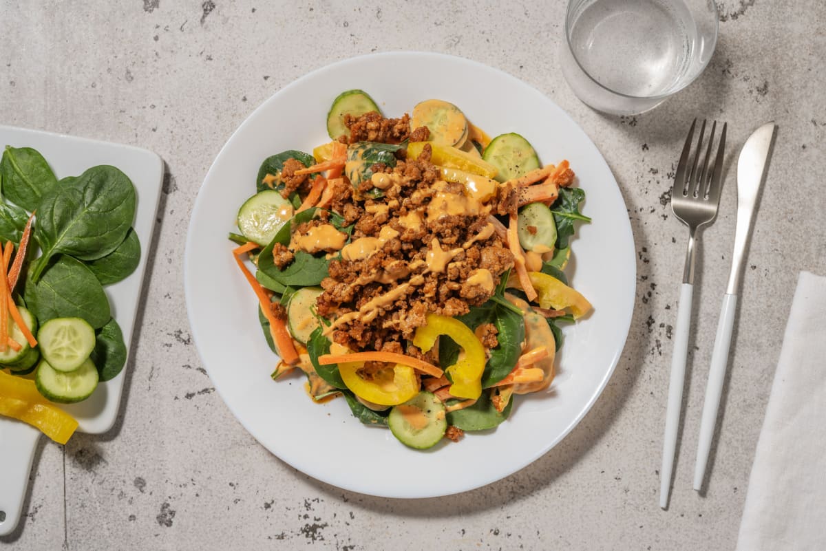 Smart Korean-Inspired Turkey Salad