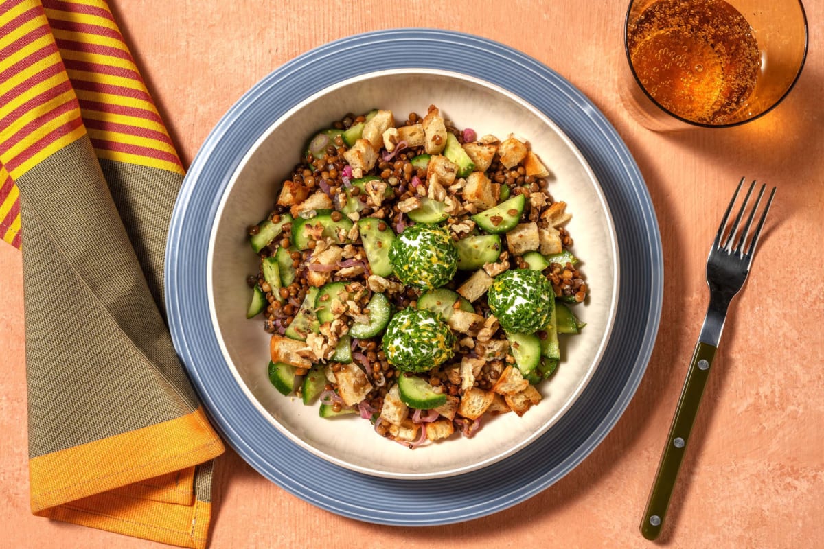 Salade de lentilles à la française