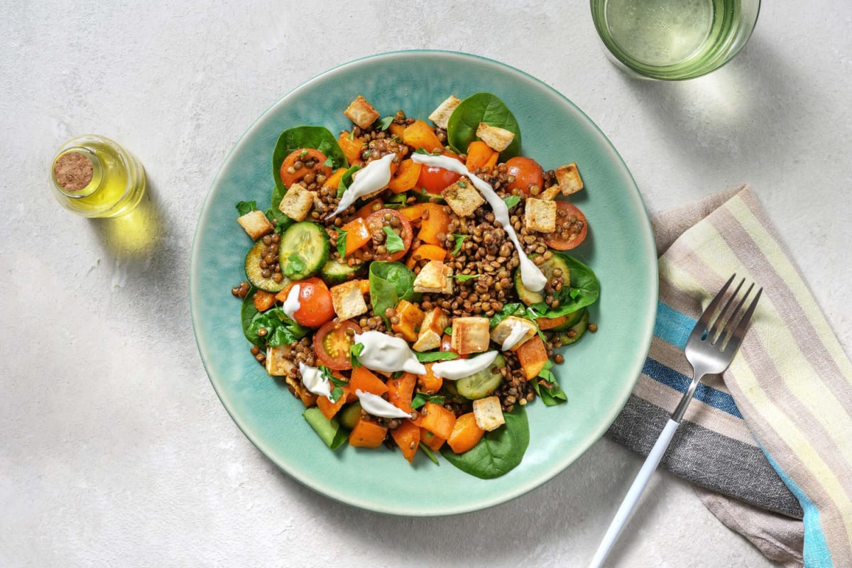 Smoky Lentil Salad