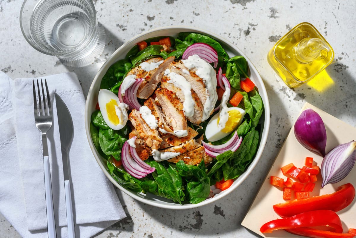 Smart BBQ Chicken Salad