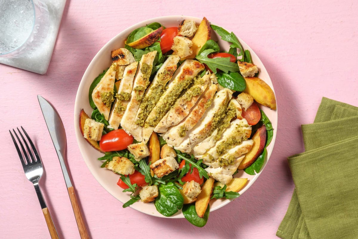 Grilled Chicken and Nectarine Salad