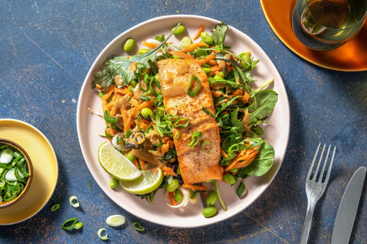Thai-Inspired Salmon Salad