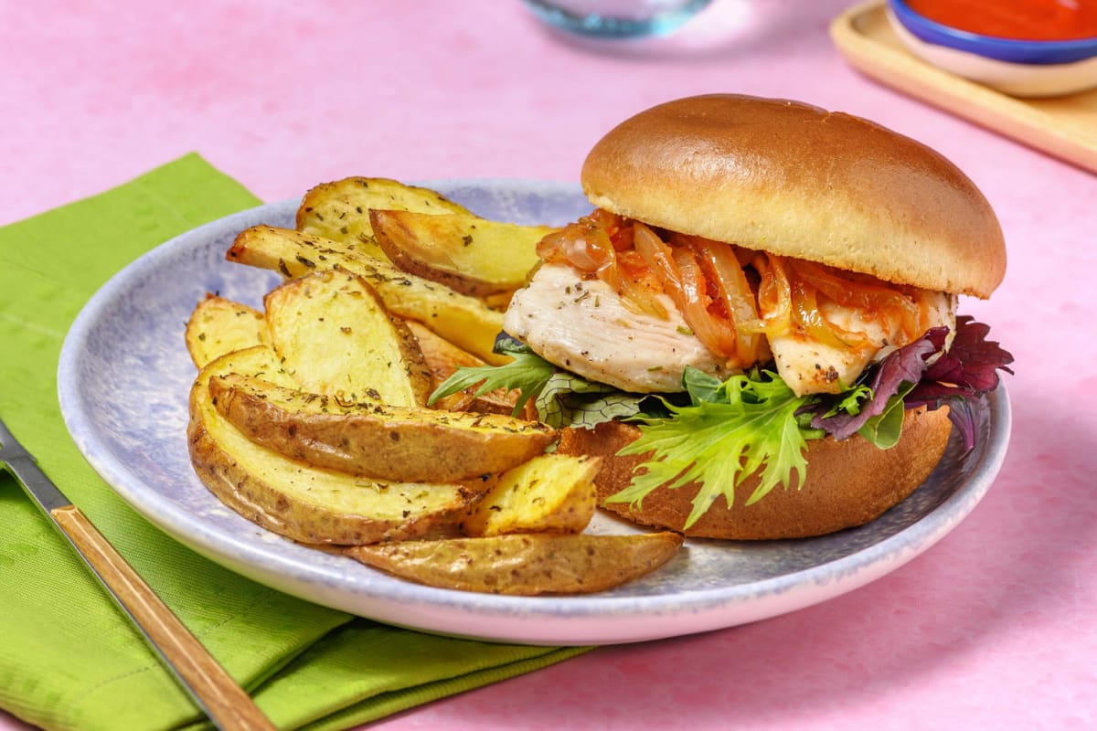 Italian-Spiced Chicken Sandwiches